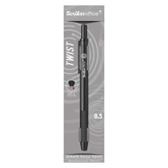 Scrikss Office Twist 0.5mm Mekanik Kurşun Kalem Gri