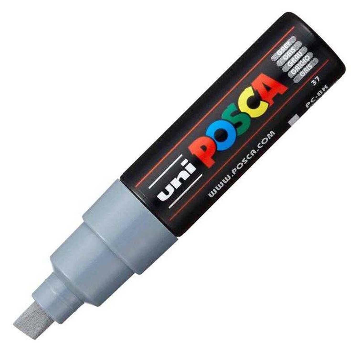 Unı Posca Pc-8K 8.0 Grı Su Bazlı Markor