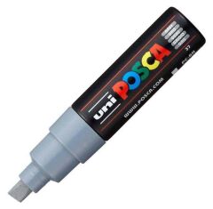 Unı Posca Pc-8K 8.0 Grı Su Bazlı Markor