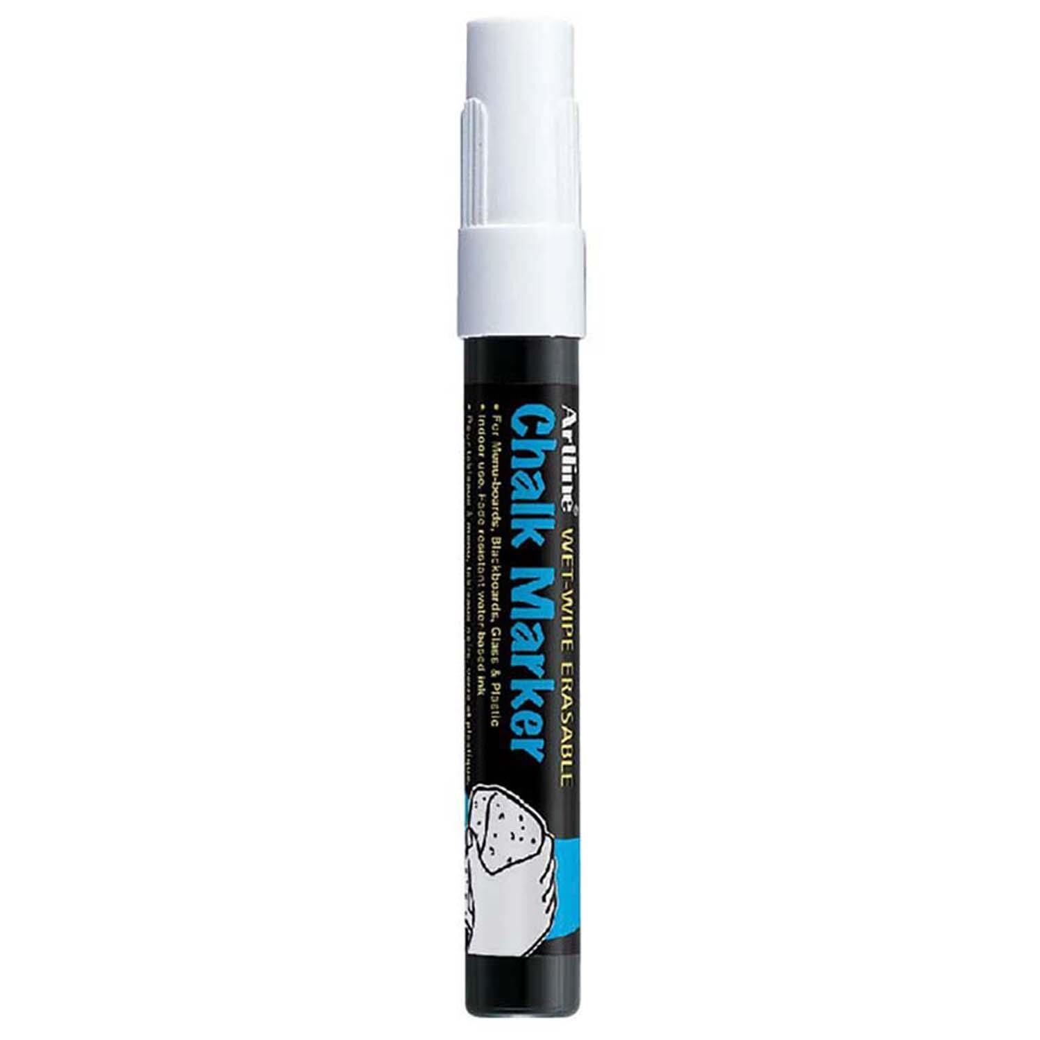 Artline Chalk Marker White 4 Mm