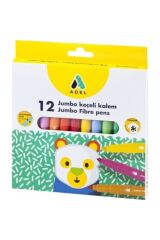 Adel Jumbo Keçeli Kalem 12li