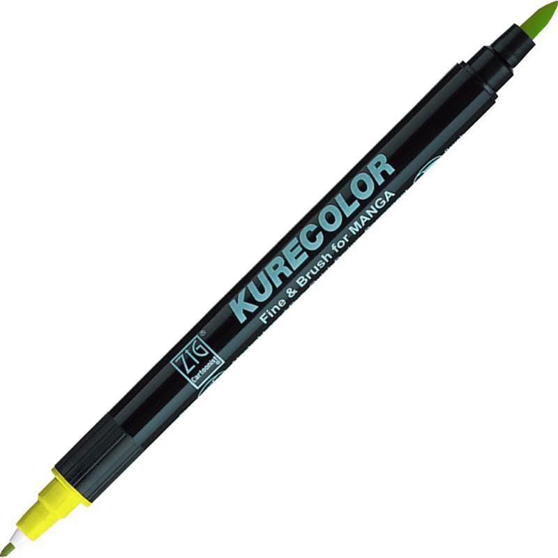 Zig Mangaka Fine Brush Cnkc-2200 125 (124) Yellow Green