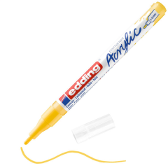 Edding 5300 İnce Uçlu Akrilik Markör Trafik Sarı