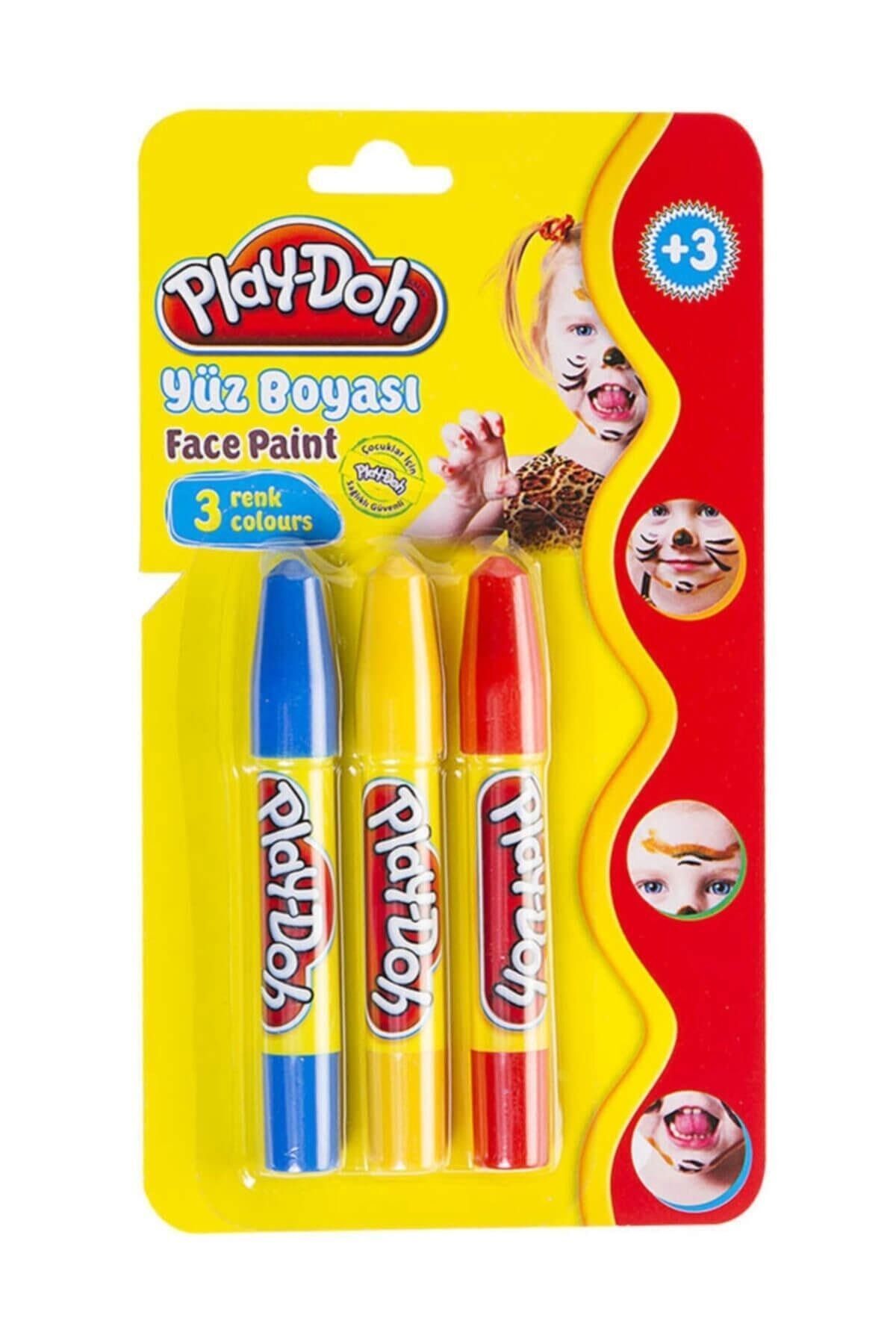 Play-Doh Yuz Boyası 3 Renk Yu002