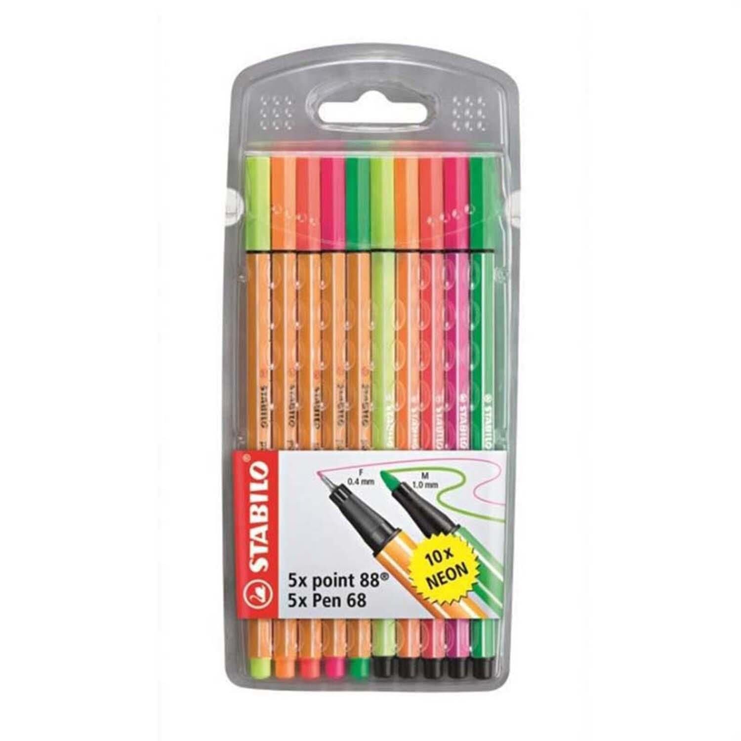 Stabilo Point 88 10 Renk Askılı Paket
