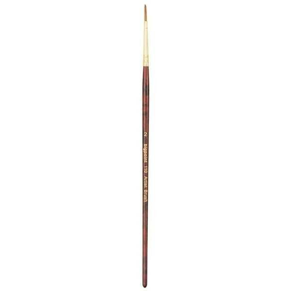 Bpf110 02 Samur Kolınsky Yuvarlak Fırca