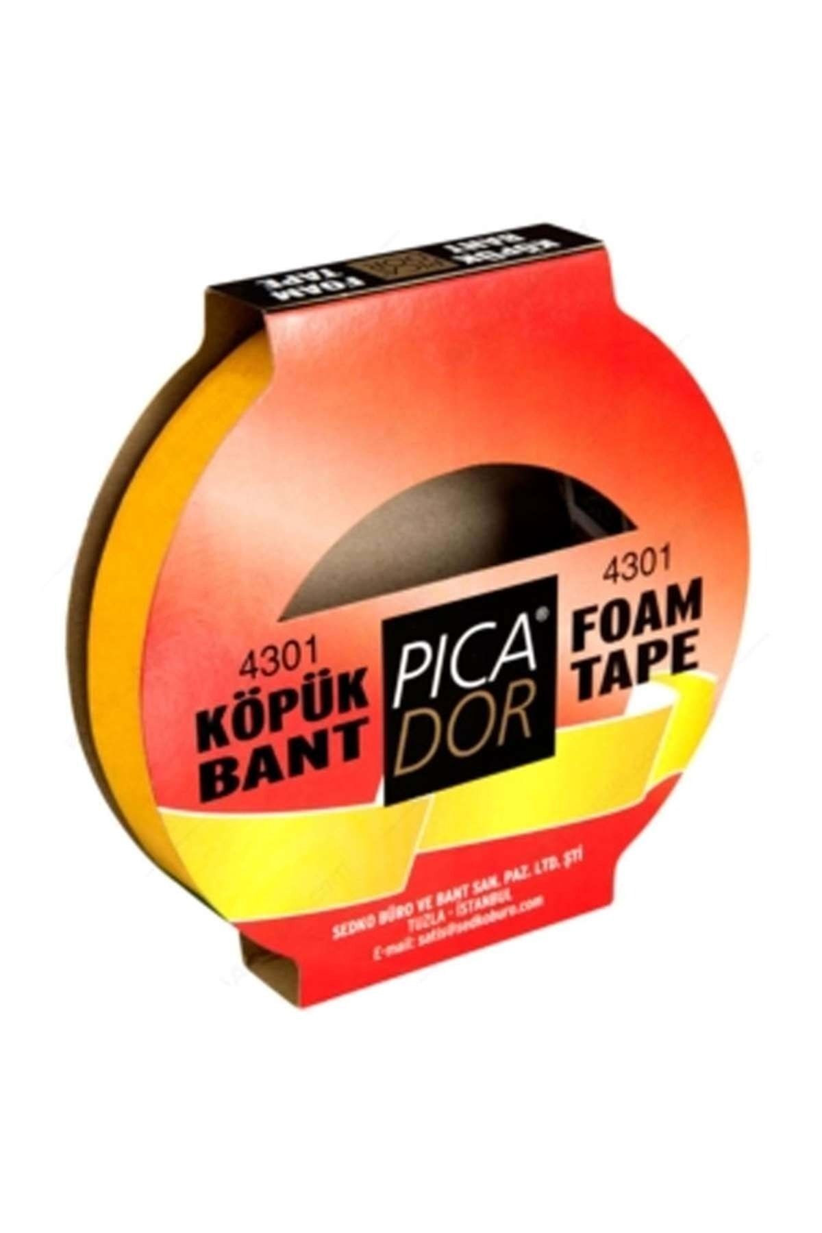 Picador 25mmx5m Çift Taraflı Köpük Bant