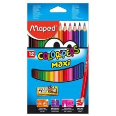 Maped Peeps Maxı 12Lı Kuruboya