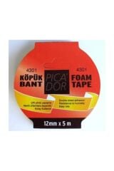 Picador 12mmx5m Çift Taraflı Köpük Bant