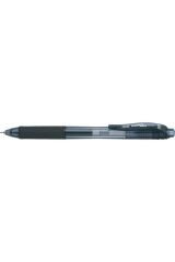 Pentel İğne Uçlu 0.5 mm Mekanizmalı Likit Jel Roller Kalem Siyah