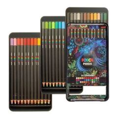 Uni POSCA PENCIL Boya Kalemi 36lı Kalem Kutu Set
