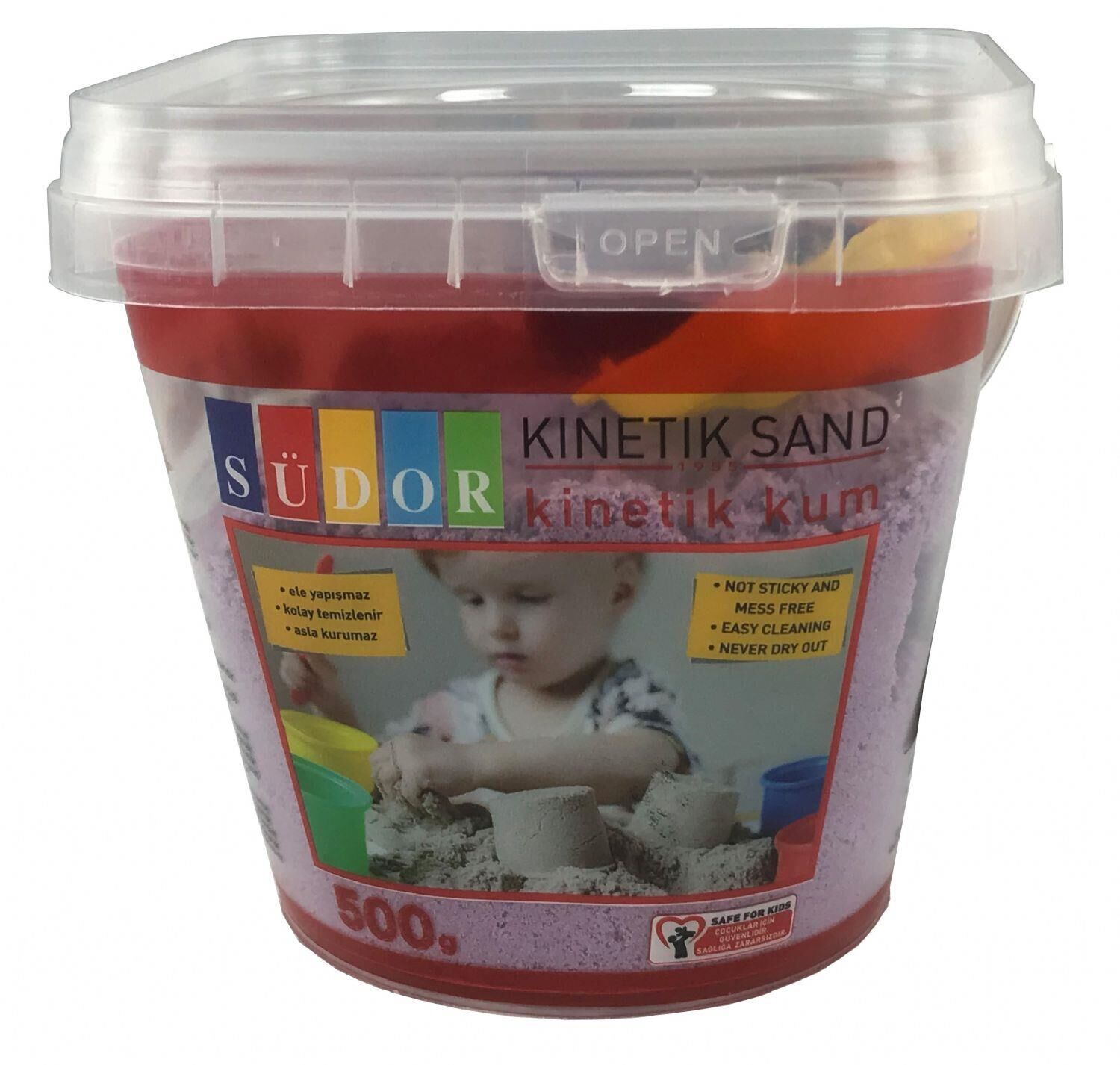 Südor Kinetik Kum Kovalı 500gr Lila KS02-8