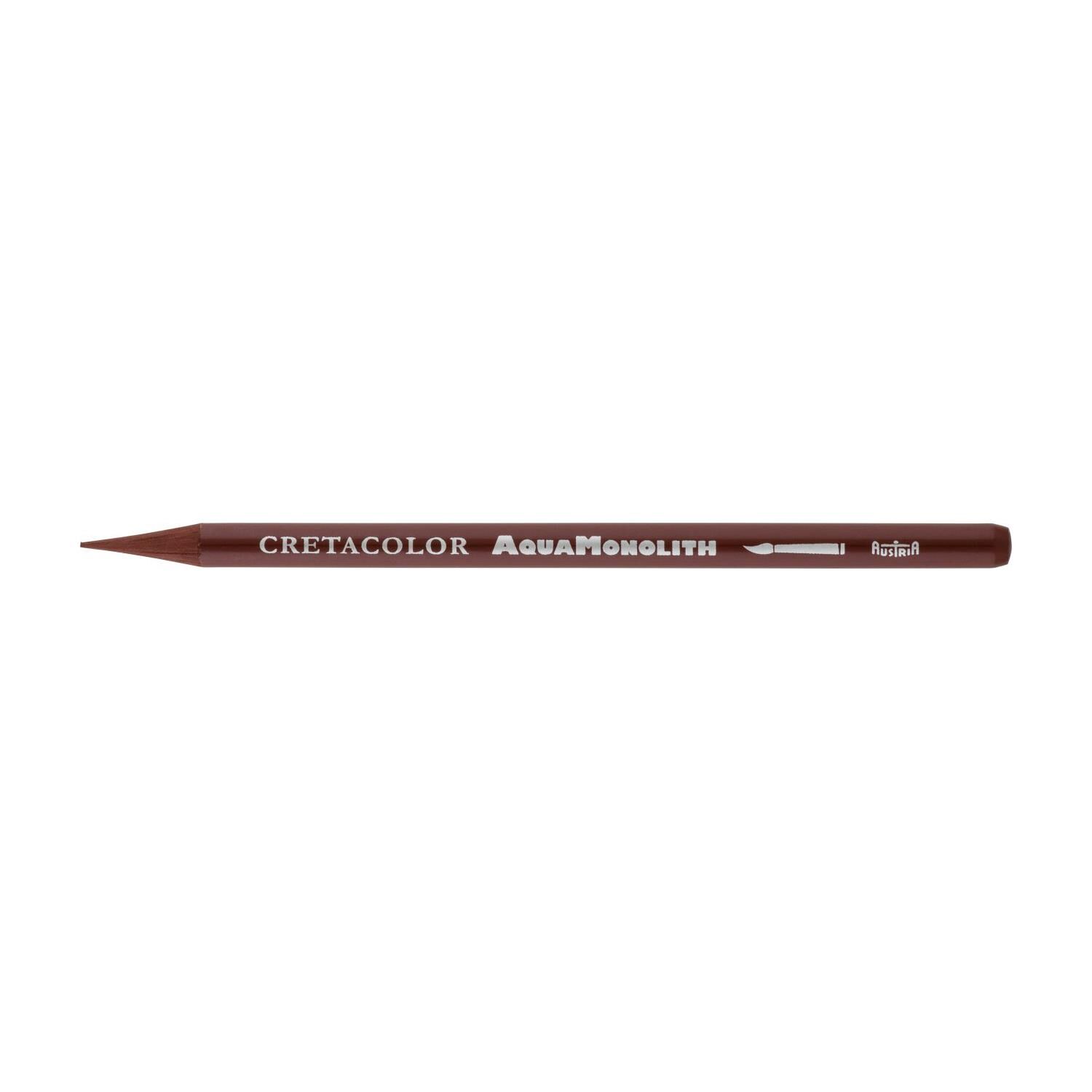Cretacolor Aqua Monolit Sulandırılabilir Kalem Red Brown 252 11
