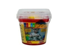 Südor Kinetik Kum Kovalı 500gr Sarı KS02-2