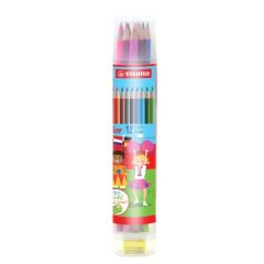 Stabilo Color Kuru Boya 12'Li Plastik Tüp