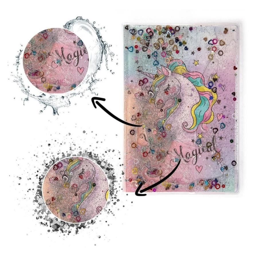 Vuki Büyük Sulu Not Defter Unicorn