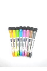 Kraf Beyaz Tahta Kalemi ve Silgi Set Mıknatıslı 8li 777G