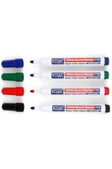 Kraf Beyaz Tahta Kalemi Doldurulabilir 770-4lu Set