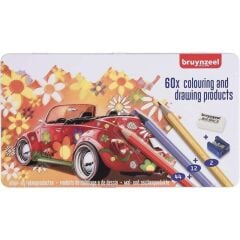 Bruynzeel 60'lı Renklendirme Kuru Kalem Boya Seti