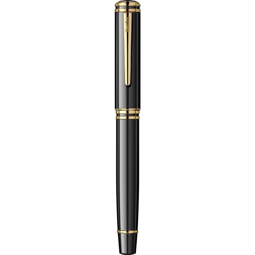 Scrikss Fortune Dolma Kalem Siyah Altın  M Uç