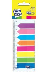 Kraf Index Film 12x45mm 8 Renk 25yp 51247