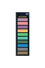 Kraf Index Kağıt 13x44mm 10 Renk 20yp 51246