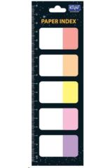Kraf Index Kağıt 25x42mm 5 Renk 20yp 1555