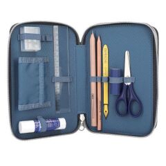 Top Model 3 Gözlü Dolu Kalem Kutusu LED Polis Arabalı Monster Cars