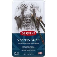 Derwent 12'Li Graphıc Medıum Dereceli Tk.34214