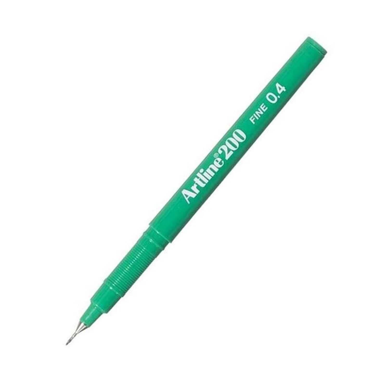 Artline 200 Fineliner 0,4 Green