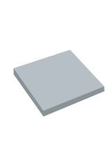 Kraf Yapışkanlı Not Kağıdı 76X76 Şeffaf Gri 50yp 7676TR