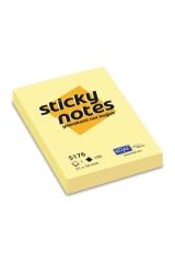 Kraf Yapışkanlı Not Kağıdı 51x76 Sarı