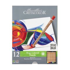 Cretacolor Megacolor Mega Kuru Boya 12li 290 12