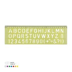 Ark Şablon Cetveli 30Cm 034
