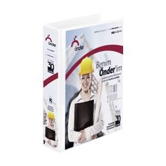 Sunum Klasörü A4/7-2 Beyaz Önder