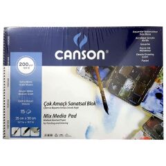 Canson 35X50-200 Gr. Çok Amaçlı Resim Bloğu