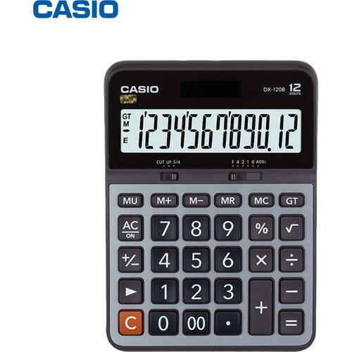 Casio DX-120B 12 Hane Masaüstü Hesap Makinesi