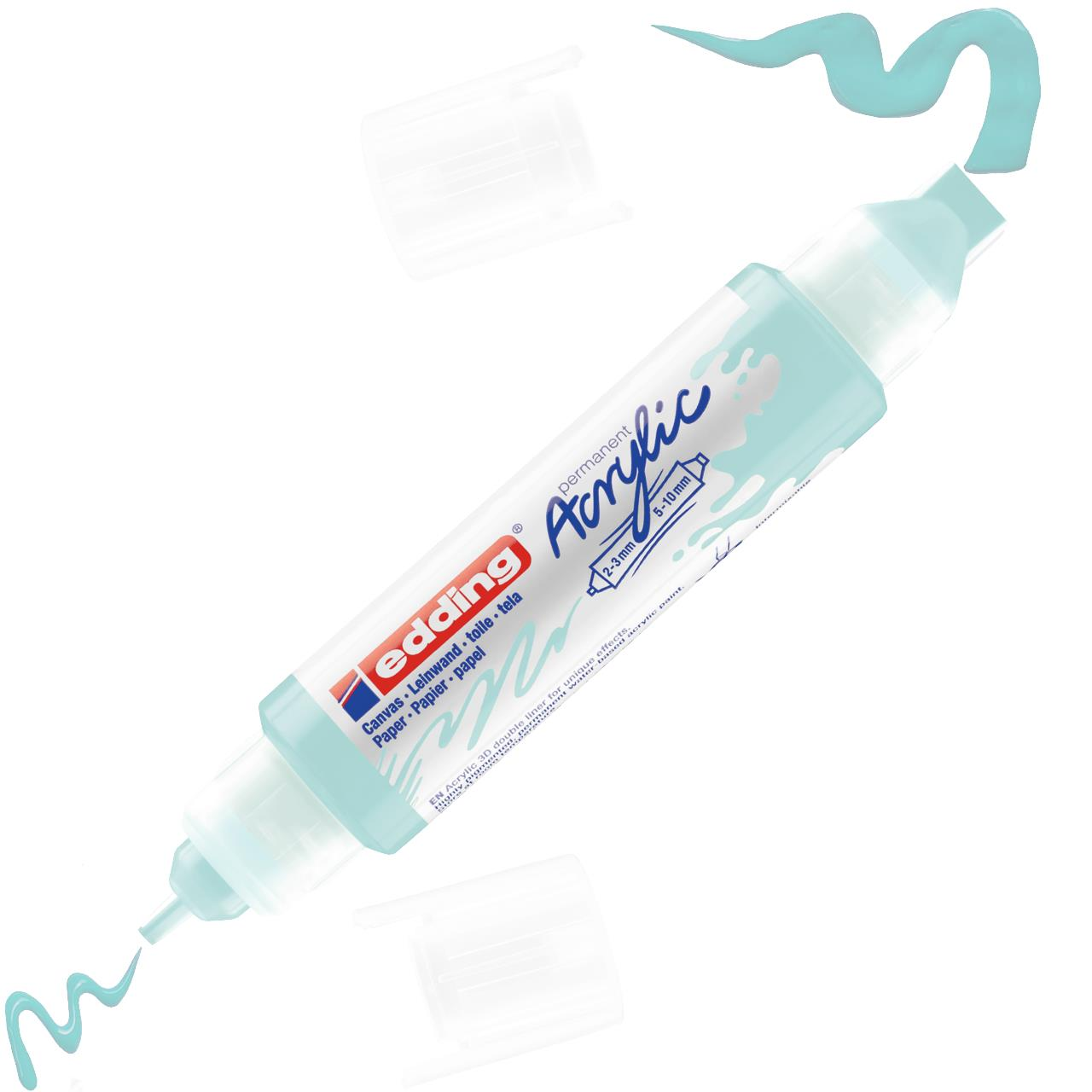 Edding 5400 Akrilik 3D Double Liner Pastel Mavi