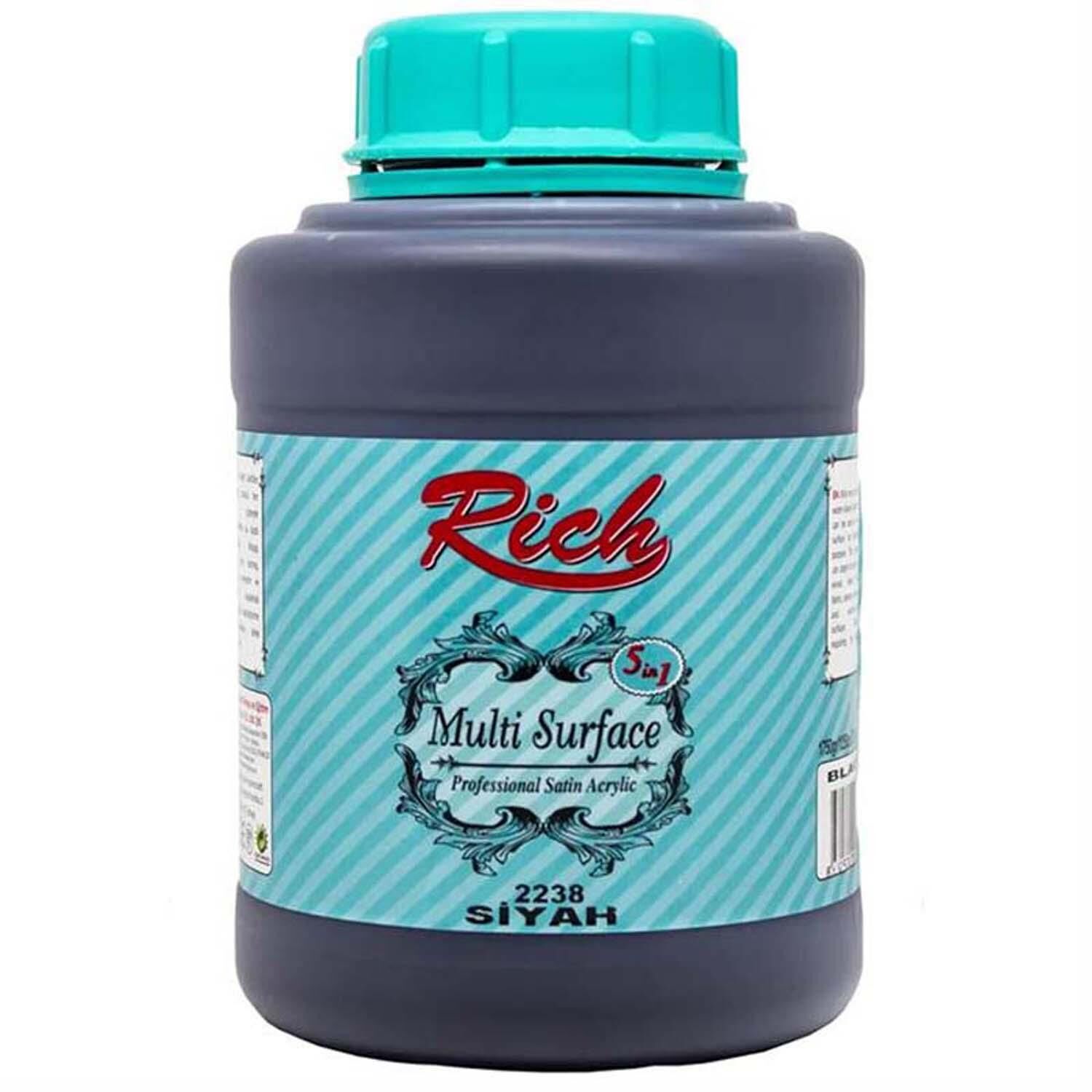 Multı Surface Siyah 1750Cc Akrılık Rıch