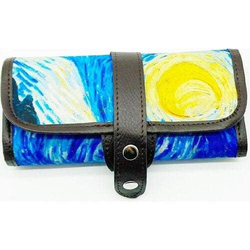 BBack Sanatsal Yıldızlı Gece Desenli Rulo Kalemlik 113