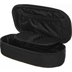 Bback Kumaş Hazneli Oval Kalemlik Siyah 313