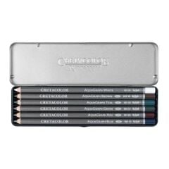 Cretacolor Graphite Aquarell Pencils Pocket Set (Sulandırılabilir Çizim Kalemi Seti) 183 99
