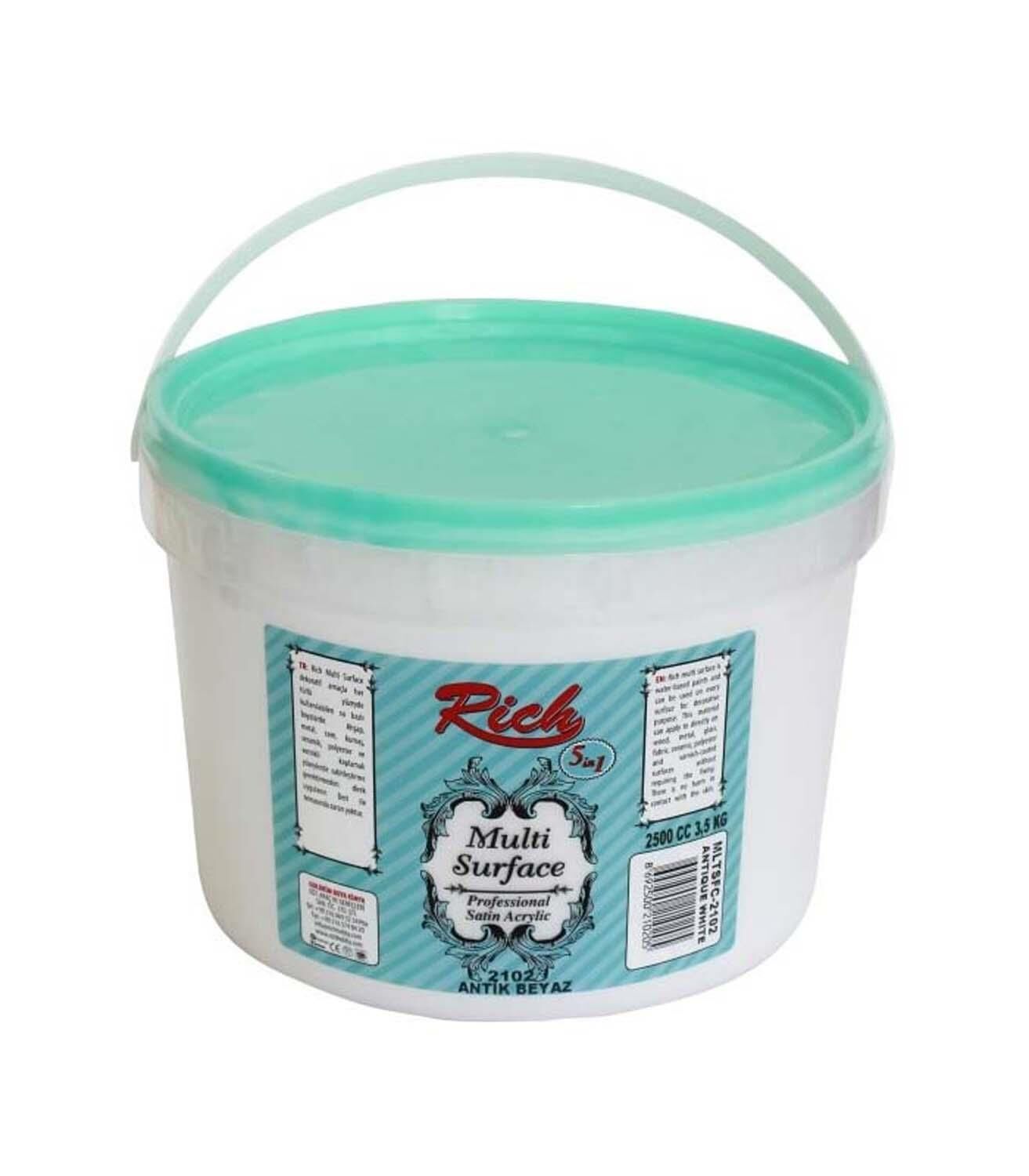 Multı Surface Antik Beyaz 2500Cc Akrılık Rıch