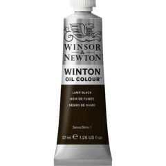 Winsor & Newton Winton Yağlı Boya 37ml Lamp Black 337 (25)
