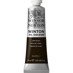 Winsor & Newton Winton Yağlı Boya 37ml Lamp Black 337 (25)