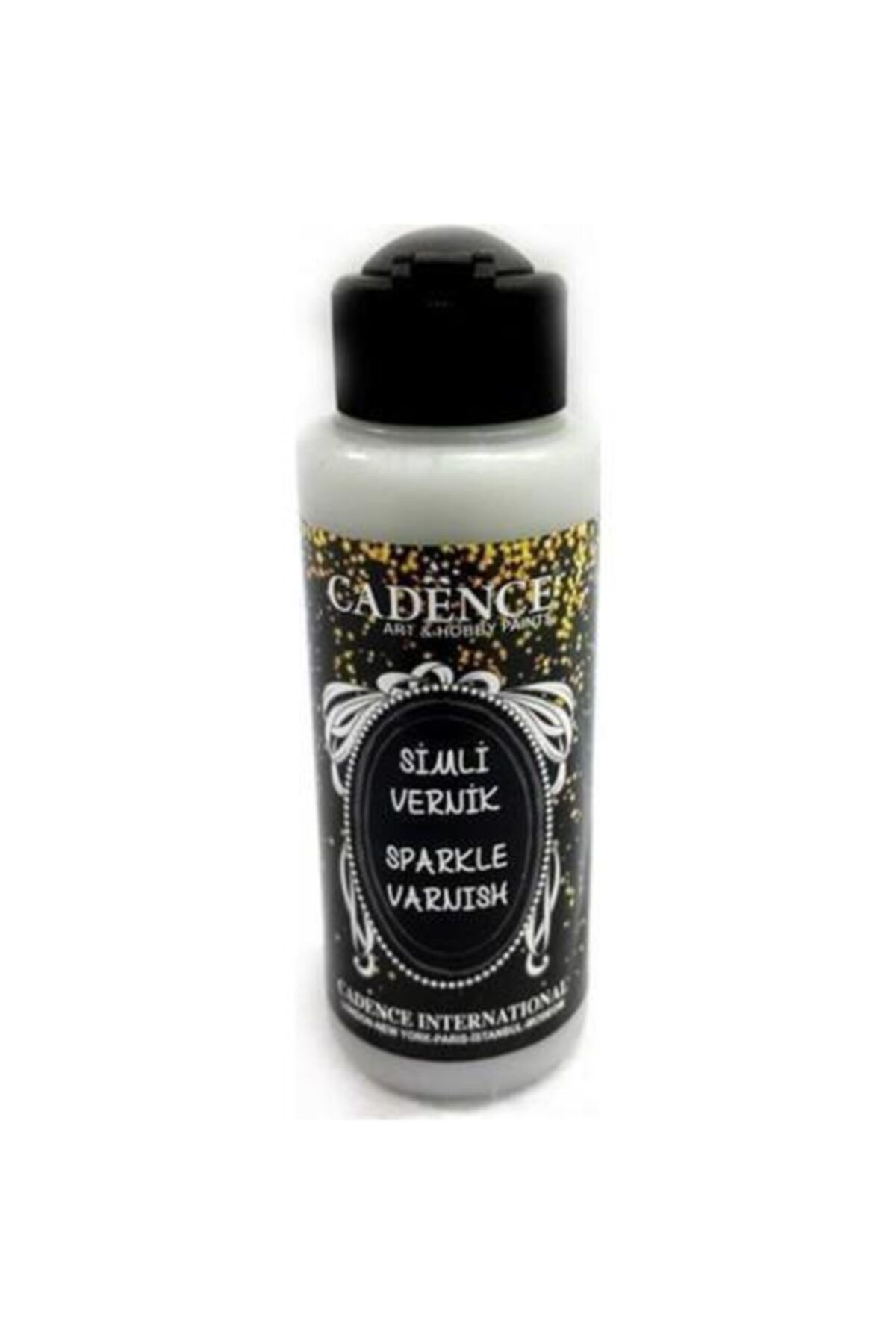 Cadence Subazlı Simli Vernik Gümüş 120Ml