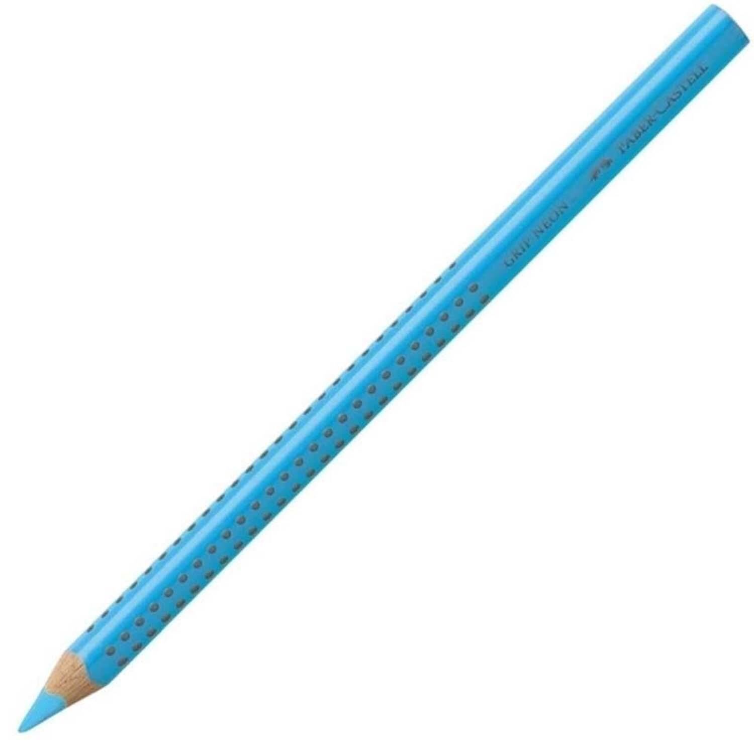 Faber-Castell Ahşap Gövde Fosforlu Kalem Mavi