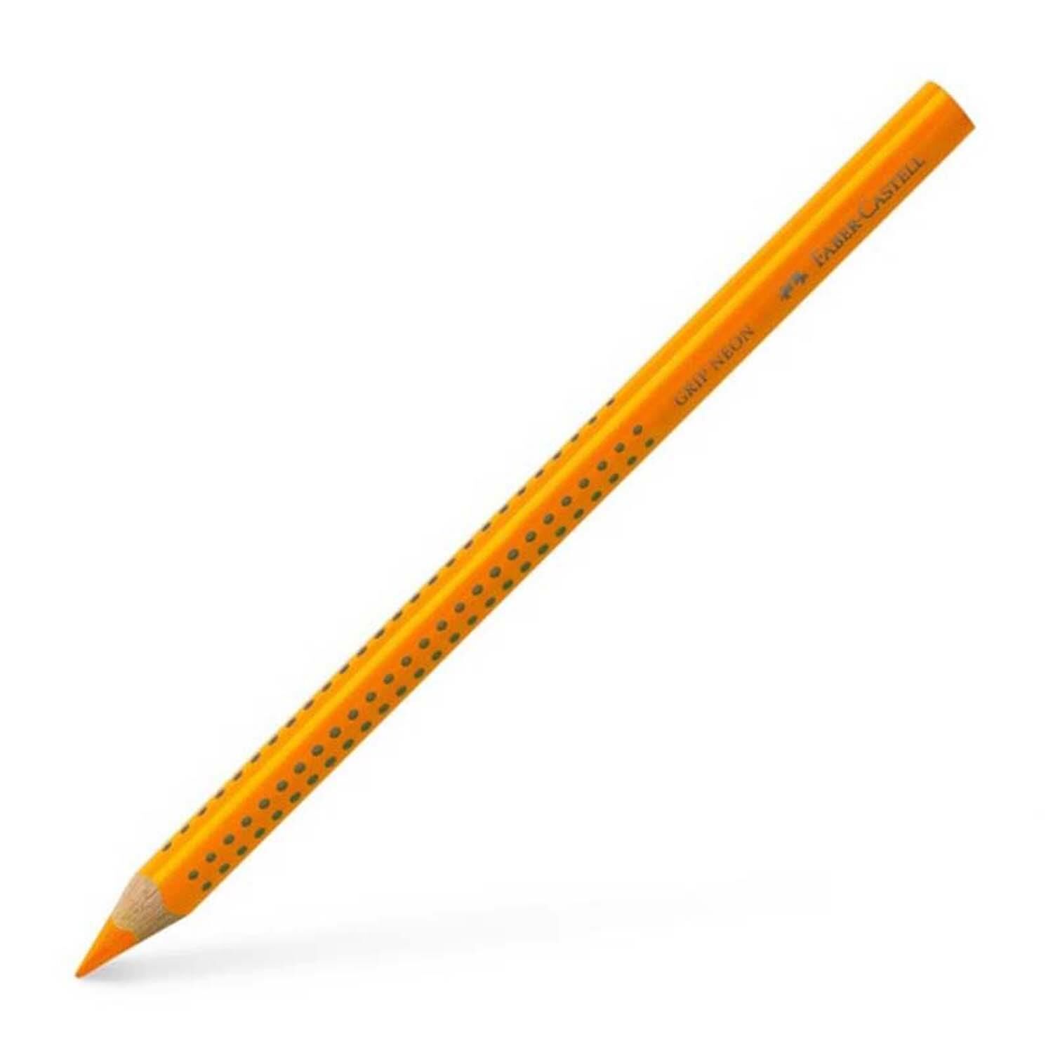 Faber-Castell Ahşap Gövde Fosforlu Kalem Turuncu