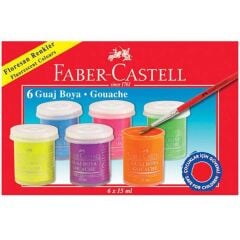 Faber-Castell Guaj Boya 6 Renk