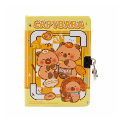 Mikro Capybara Kilitli Hatıra Defteri GN-640